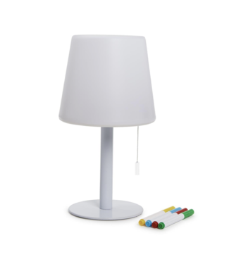 cupcakes & cartwheels LED Cordless Table Lamp w/4 Washable Markers