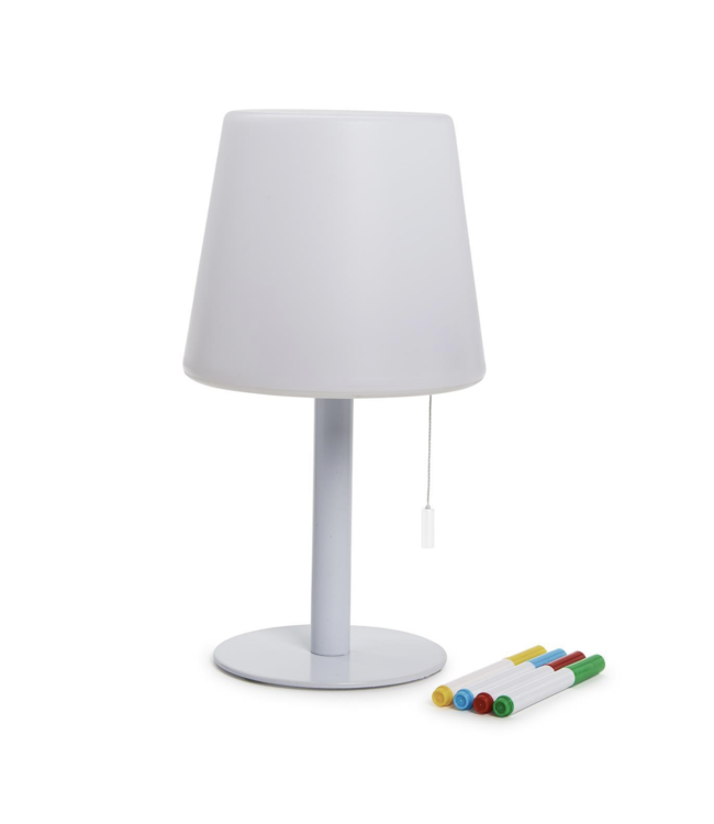 cupcakes & cartwheels LED Cordless Table Lamp w/4 Washable Markers