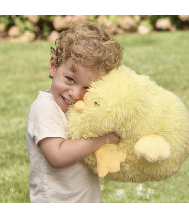 cupcakes & cartwheels Sunggle Puff Super Soft Large Plush Duckie