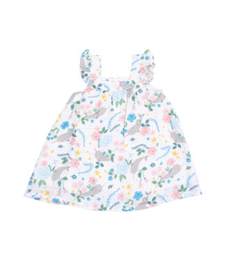 Angel Dear Narwhal Floral Sundress