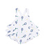 Angel Dear White Tennis Ruffle Sunsuit