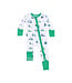 Angel Dear Blue Vintage Golf Carts 2 Way Zip Romper