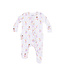 Angel Dear Bow Ballerinas 2 Way Ruffle Zip Footie