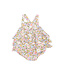 Angel Dear Bubbly Baby Calico Ruffle Sunsuit