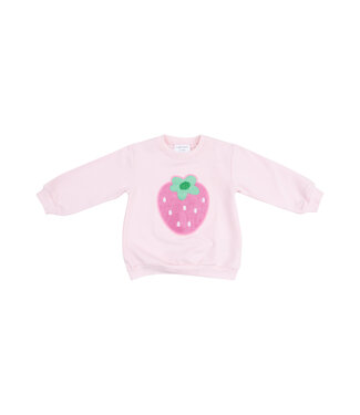 Angel Dear Strawberry Puffy Oversized Sweatshirt