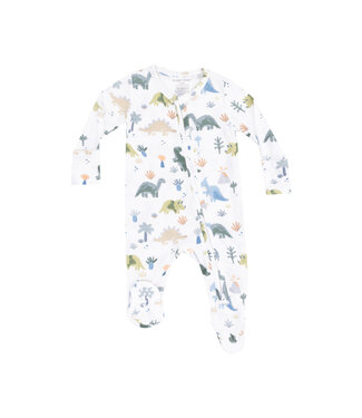 Angel Dear Soft Dinos 2 Way Zip Footie