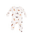 Angel Dear Beige Watercolor Puppies 2 Way Zip Footie