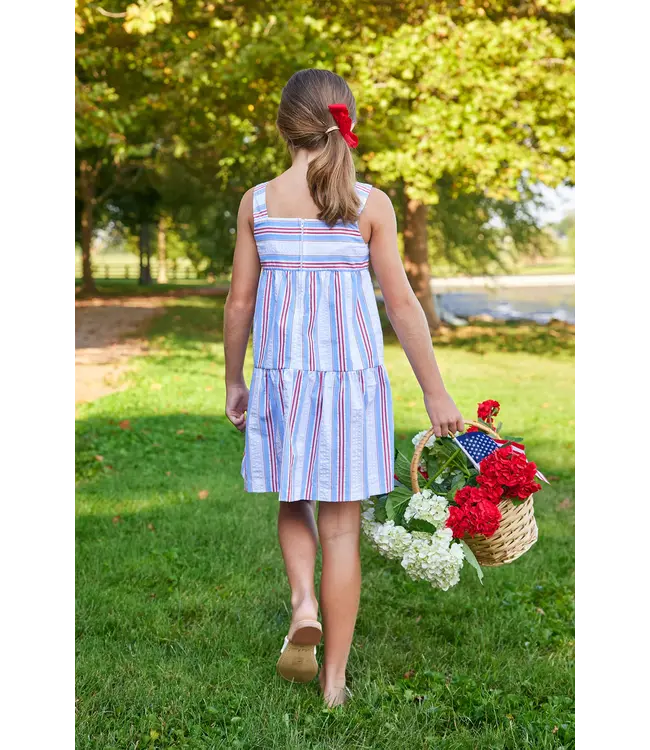 Little English Americana Stripe Georgia Dress