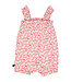 Green Cotton Rose/Pink/Red Caterpillar Bodysuit