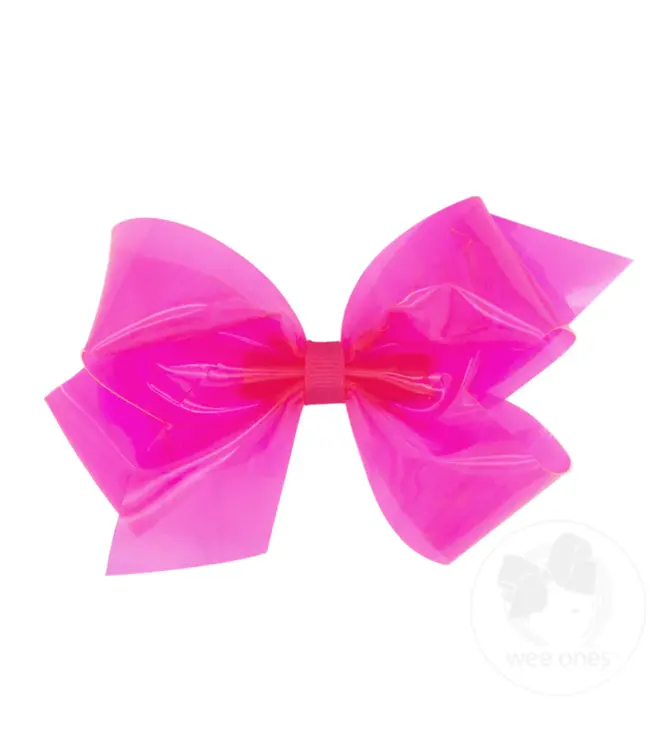 Wee Ones Med Splash Vinyl Bow