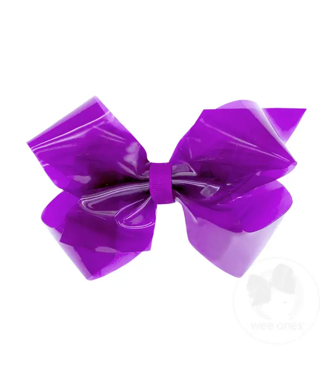 Wee Ones Med Splash Vinyl Bow