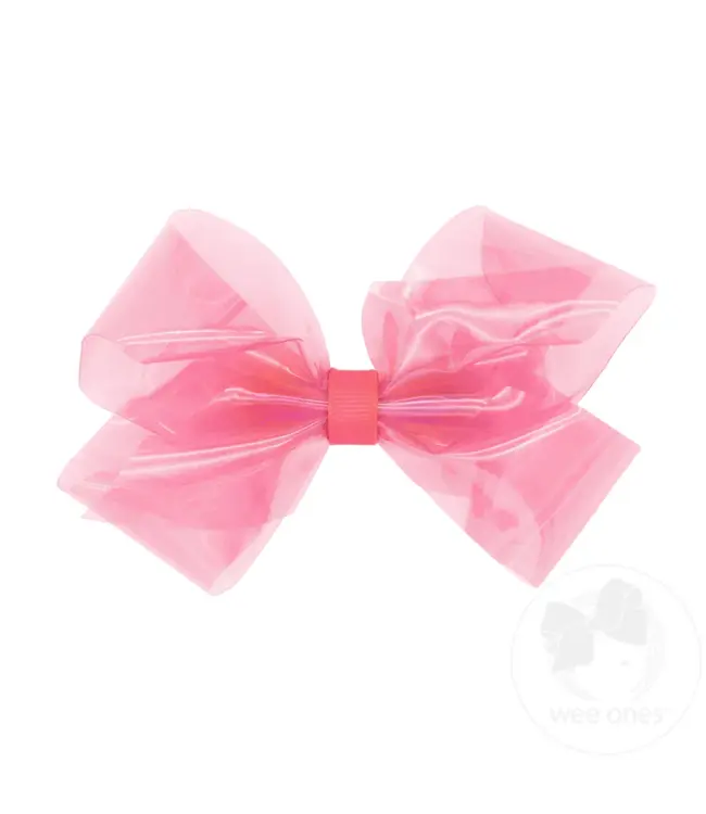 Wee Ones Medium Splash Vinyl Bow