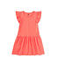 Tea Collection Sunset Pink Pom-Pom Flutter Dress