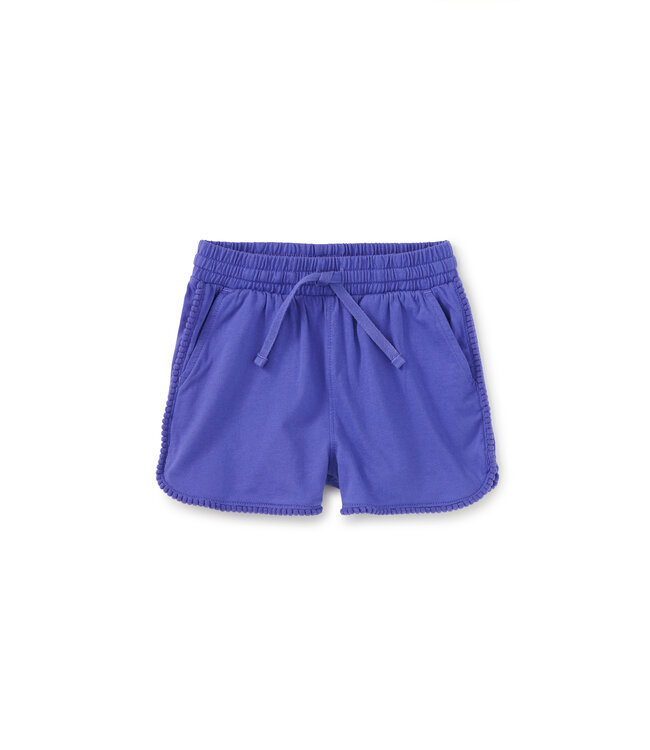 Tea Collection Han Purple Pom-Pom Gym Shorts