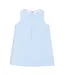 Florence Eiseman Stripe Birdseye Pique Dress w/Petal Collar and Flowers Dress