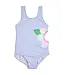 Florence Eiseman Swimsuit w/Side Cutout & Flowers