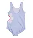 Florence Eiseman Swimsuit w/Side Cutout & Flowers