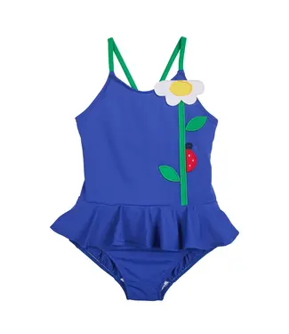 Florence Eiseman Skirted Swimsuit w/Flower