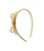 lilies&roses Thin Bow Gold Headband
