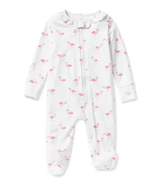 Petite Plume Flamingo Pima Romper