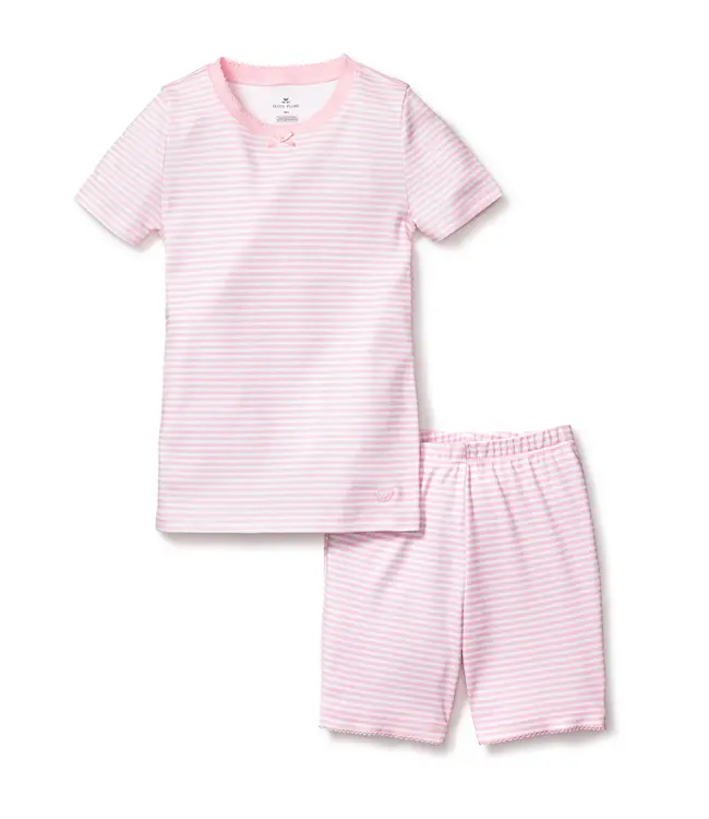 Petite Plume Pink Stripe Short Set PJ