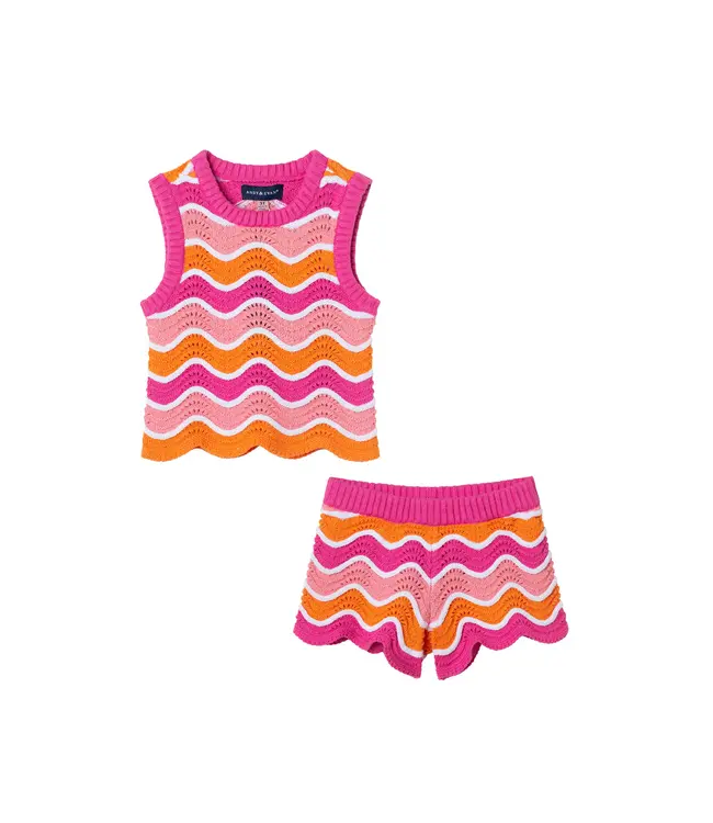 Andy & Evan Rainbow Scallop Set