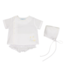 Feltman Brothers White/Yellow Duck Diaper Set