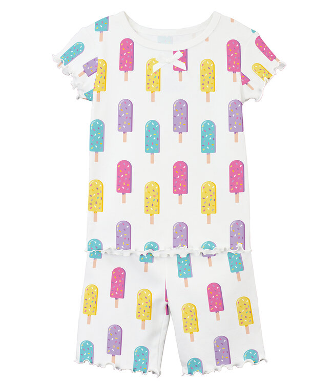 Sara's Prints Popsicle Short PJ Set