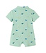 Andy & Evan Green Dino Polo Romper