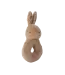 Rabbit Rattle Set - Cream Peach