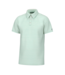 Southern Point Co. White Washed Jade Horizon Stripe Performance Polo