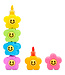 Iscream Smile Flower Stackable Markers