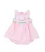 Florence Eiseman Check Seersucker Romper w/Flowers