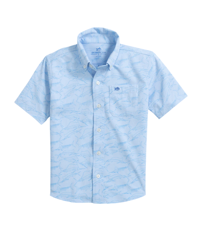Southern Tide Game Fish S/S Sport Shirt