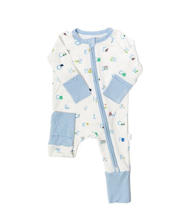 The Uptown Baby Golf ABC/s Sleep Romper
