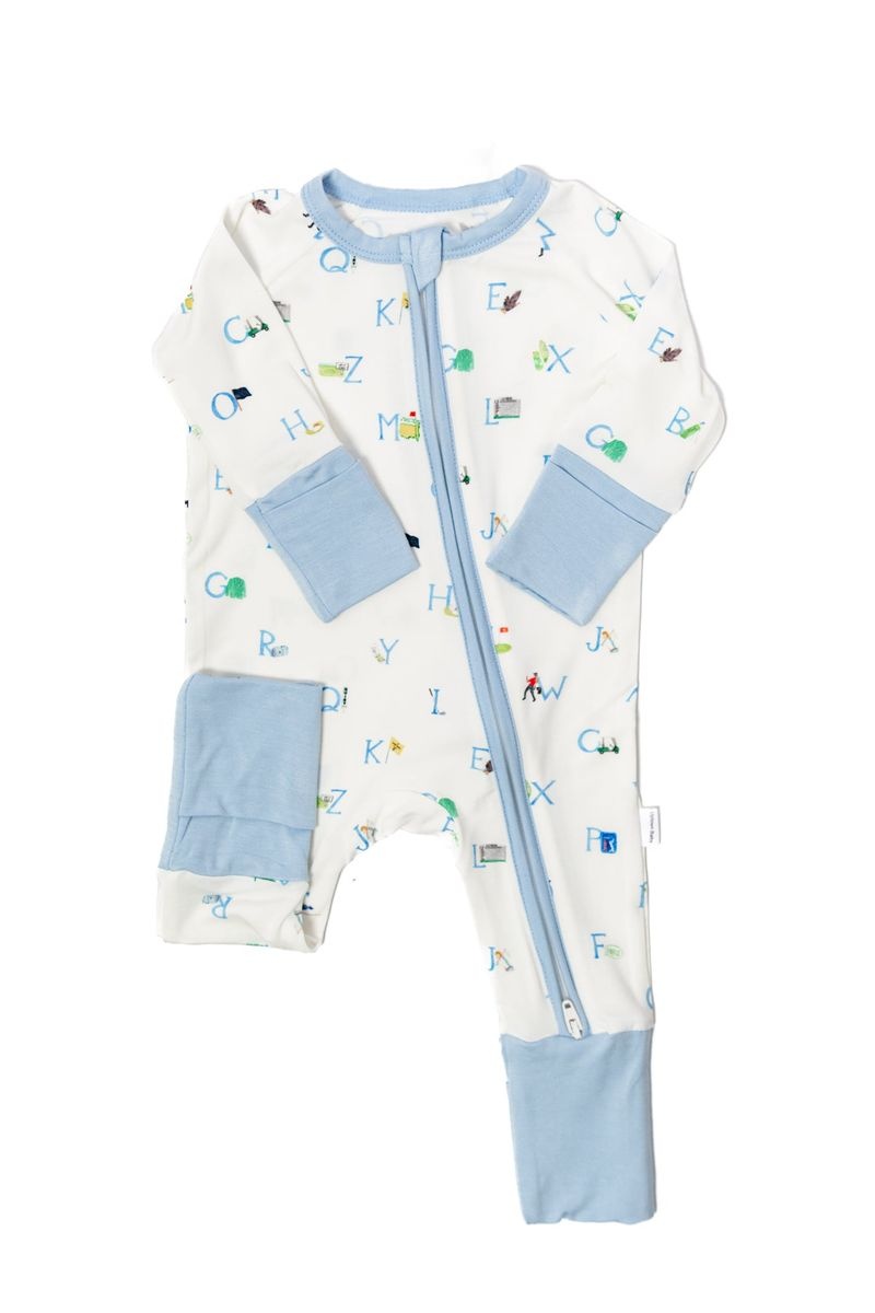 Red Star Sleep Romper by The Uptown Baby main image 0