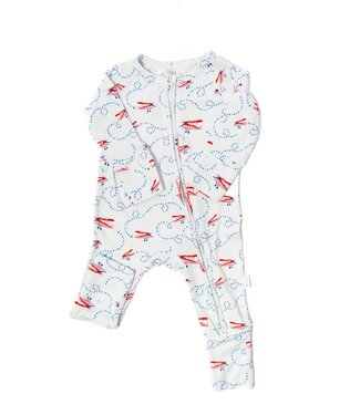 The Uptown Baby Airplane Sleep Romper