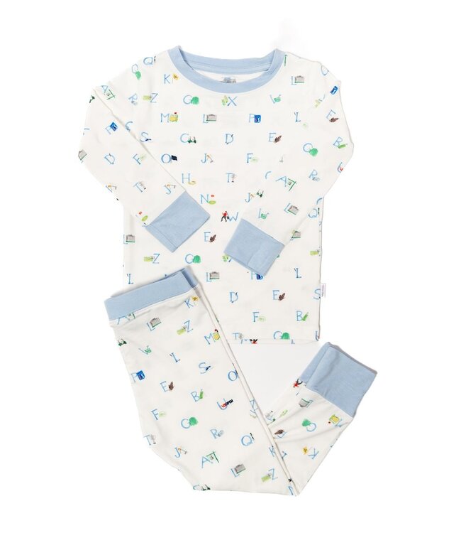 The Uptown Baby Golf ABC's PJ Set