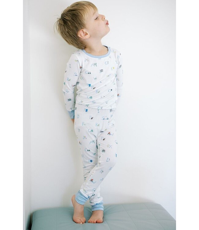 The Uptown Baby Golf ABC's PJ Set