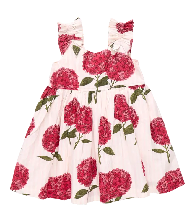 Pink Chicken Pink Stripe Hydrangeas Via Dress