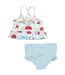 Pink Chicken Snow Cones Joy Tankini