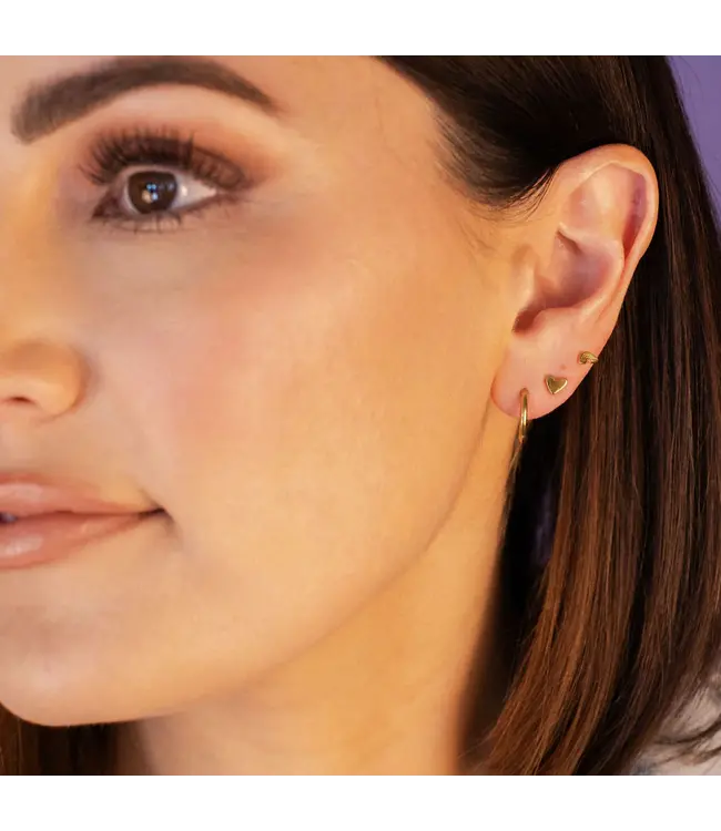 Ethic Goods Tiny Hoops Earrings