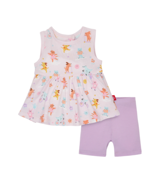Magnificent Baby Playground Pals Modal Sleeveless Top & Shorts