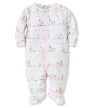 Kissy Kissy Pink Noah's Print Footie