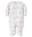 Kissy Kissy Pink Noah's Print Footie