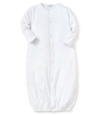 Kissy Kissy White/Blue New Kissy Dots Convertible Gown