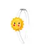 lilies&roses Sun Yellow Smiley Headband