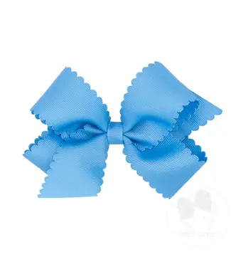 Wee Ones Medium Scallop Edge Bow