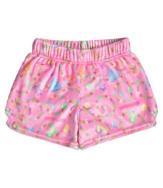 Iscream Candy Land Sugar Trail Plush Shorts
