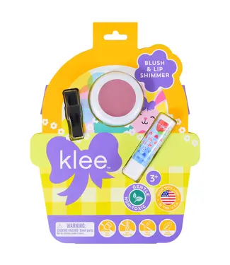 Klee Strawberry Pop Easter Blush & Lip Shimmer Set